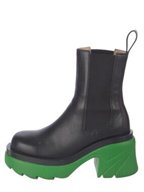 Bottega Veneta Leather Platform Boots